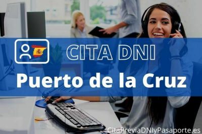Reserva tu cita previa para renovar el DNI-e en Puerto de la Cruz