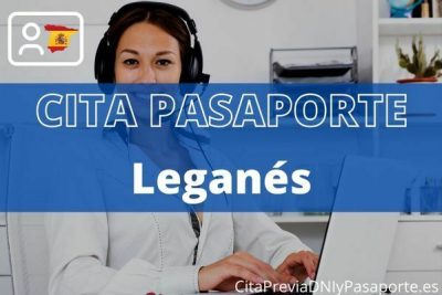 Reserva tu cita previa para renovar el Pasaporte en Leganés