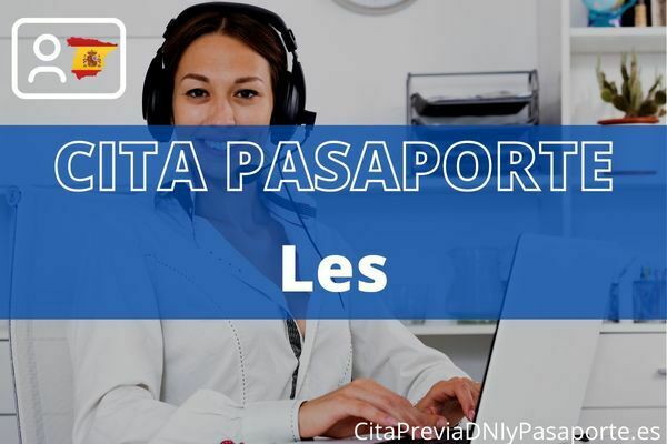 Reserva tu cita previa para renovar el Pasaporte en Les