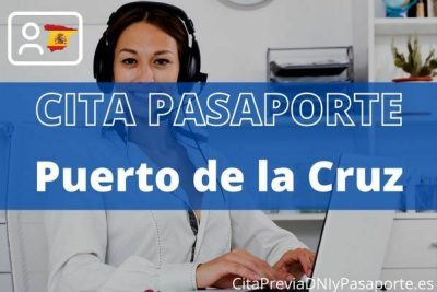 Reserva tu cita previa para renovar el Pasaporte en Puerto de la Cruz