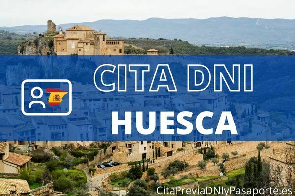 Cita Previa DNI Huesca