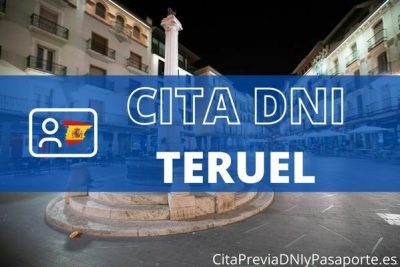Cita Previa DNI Teruel
