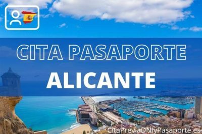Cita previa pasaporte Alicante