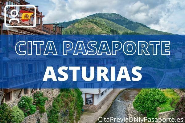 Cita previa pasaporte Asturias