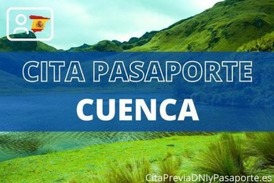 Cita previa pasaporte Cuenca