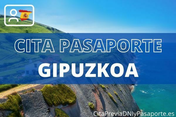 Cita previa pasaporte Gipuzkoa