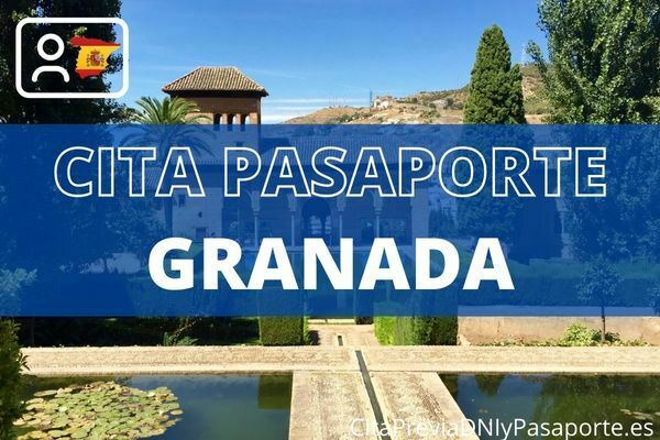 Cita previa pasaporte Granada