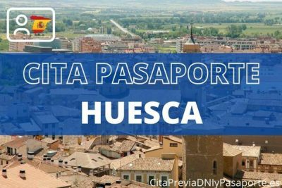 Cita previa pasaporte Huesca