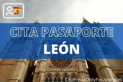 Cita previa pasaporte León