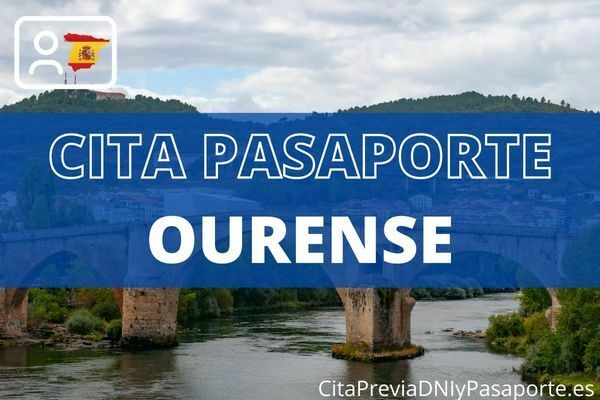 Cita Previa pasaporte Ourense