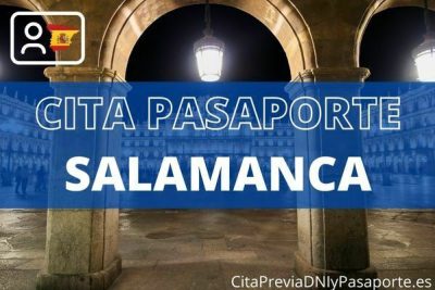 cita previa pasaporte Salamanca