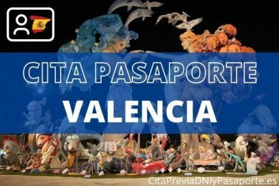 Cita previa del pasaporte en Valencia