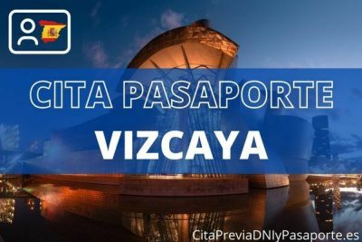 Cita previa del pasaporte en Vizcaya