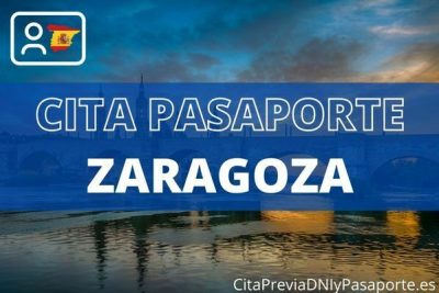 Cita previa pasaporte en Zaragoza