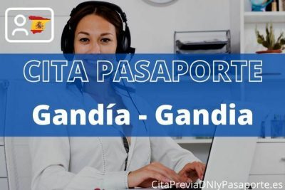 Reserva tu cita previa para renovar el Pasaporte en Gandía - Gandia