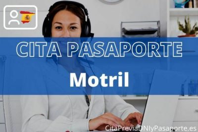 Reserva tu cita previa para renovar el Pasaporte en Motril
