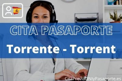 Reserva tu cita previa para renovar el Pasaporte en Torrente