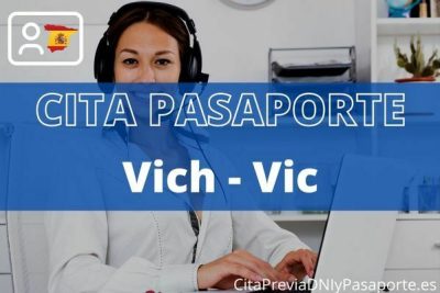 Reserva tu cita previa para renovar el Pasaporte en Vic