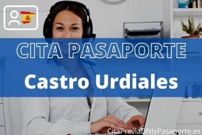 Reserva tu cita previa para renovar el Pasaporte en Castro Urdiales