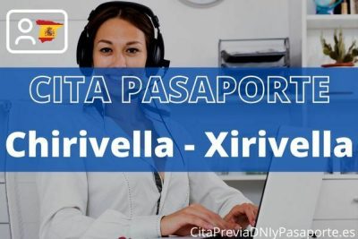Reserva tu cita previa para renovar el Pasaporte en Xirivella