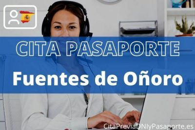 Reserva tu cita previa para renovar el Pasaporte en Fuentes de Oñoro