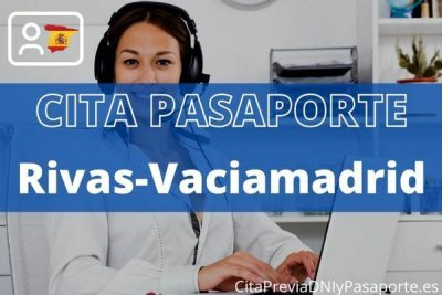 Reserva tu cita previa para renovar el Pasaporte en Rivas-Vaciamadrid