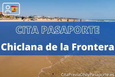 Reserva tu cita previa para renovar el Pasaporte en Chiclana de la Frontera