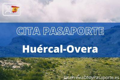 Reserva tu cita previa para renovar el pasaporte en Huercal-Overa