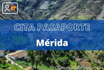 Reserva tu cita previa para renovar el Pasaporte en Mérida