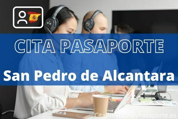 cita previa pasaporte San Pedro de Alcantara