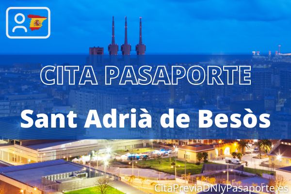 Reserva tu cita previa para renovar el Pasaporte en San Adrián de Besós