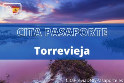 Reserva tu cita previa para renovar el pasaporte en Torrevieja