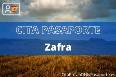 Reserva tu cita previa para renovar el Pasaporte en Zafra