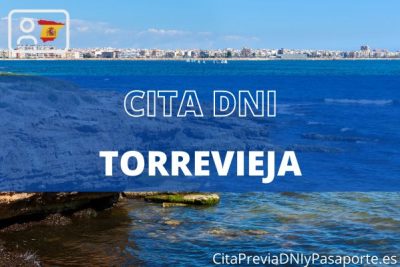 Reserva tu cita previa para renovar el DNI en Torrevieja