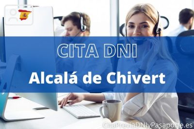 Reserva tu cita previa para renovar el DNI-e en Alcalá de Chivert