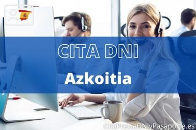 Reserva tu cita previa para renovar el DNI-e en Azkoitia