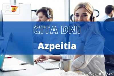 Reserva tu cita previa para renovar el DNI-e en Azpeitia