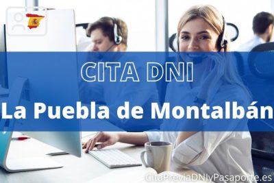 Reserva tu cita previa para renovar el DNI-e en La Puebla de Montalbán