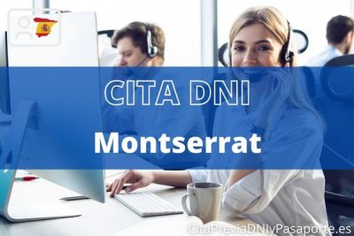 Reserva tu cita previa para renovar el DNI-e en Montserrat