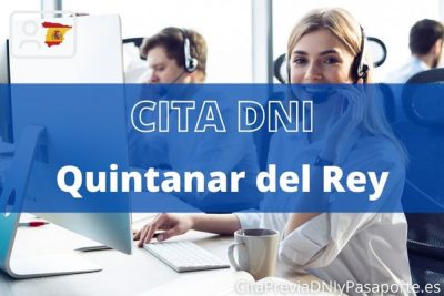 Reserva tu cita previa para renovar el DNI-e en Quintanar del Rey