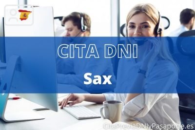 Reserva tu cita previa para renovar el DNI-e en Sax