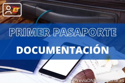 Documentación necesaria para sacar el primer pasaporte