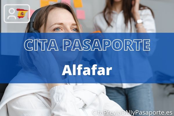 Reserva tu cita previa para renovar el Pasaporte en Alfafar