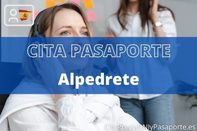 Reserva tu cita previa para renovar el Pasaporte en Alpedrete