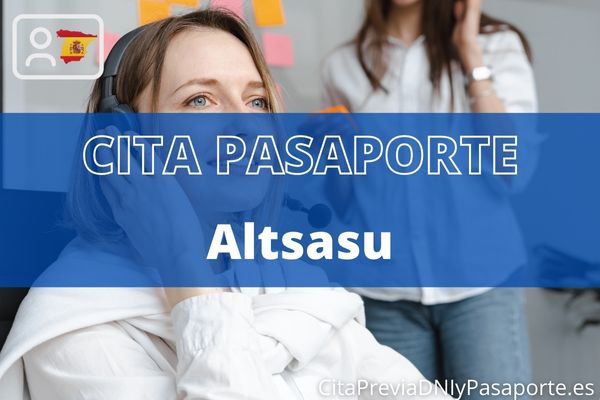 Reserva tu cita previa para renovar el Pasaporte en Altsasu