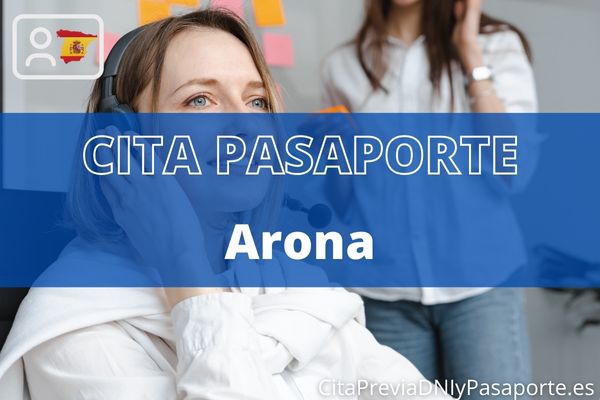 Reserva tu cita previa para renovar el Pasaporte en Arona
