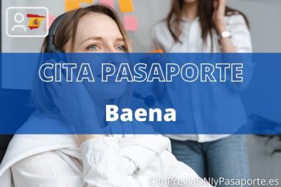 Reserva tu cita previa para renovar el Pasaporte en Baena