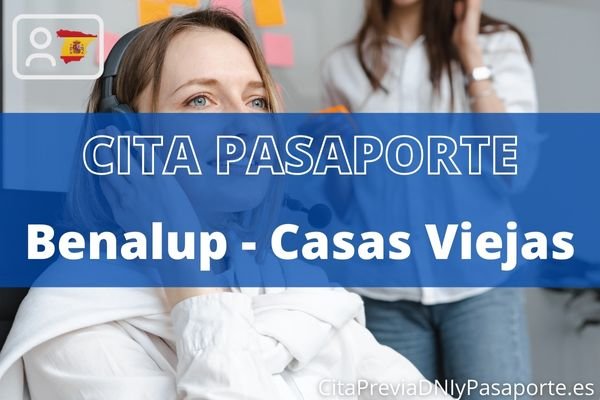Reserva tu cita previa para renovar el Pasaporte en Benalup - Casas Viejas