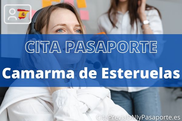Reserva tu cita previa para renovar el Pasaporte en Camarma de Esteruelas