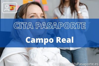 Reserva tu cita previa para renovar el Pasaporte en Campo Real